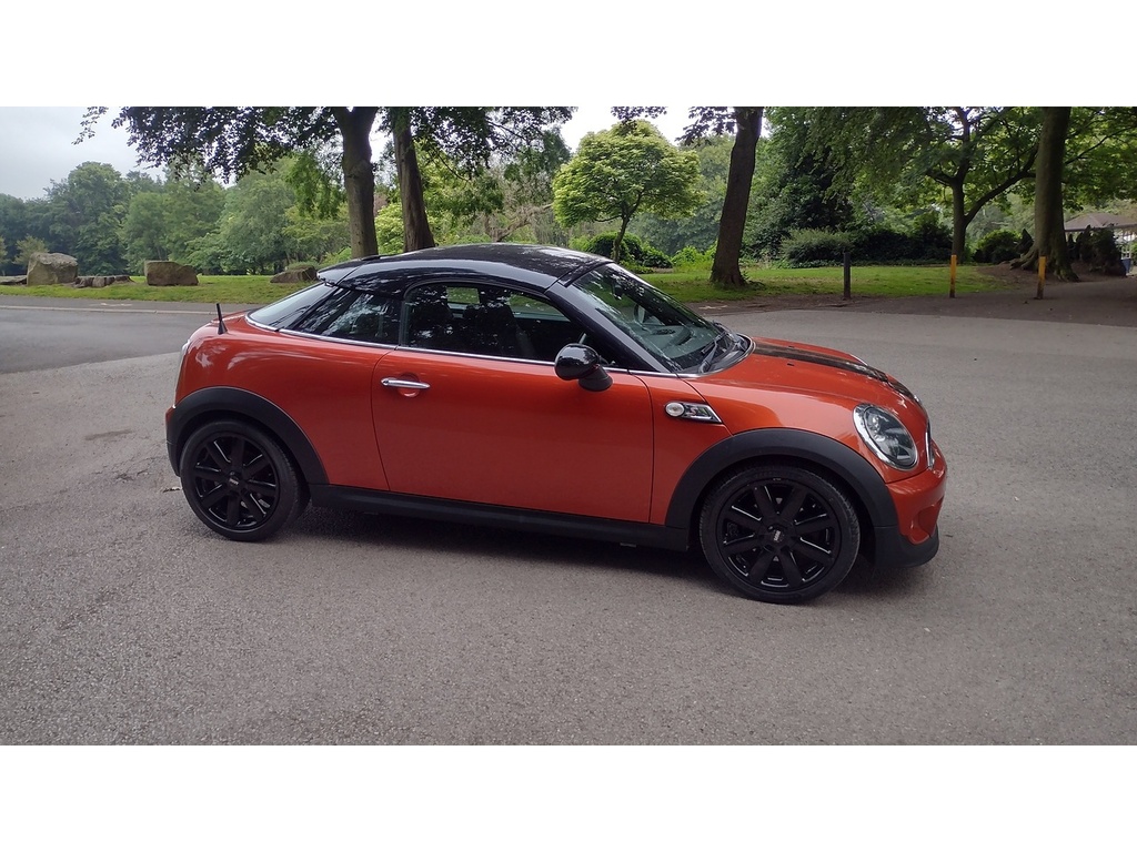 Mini Coupe Cooper Sd Orange