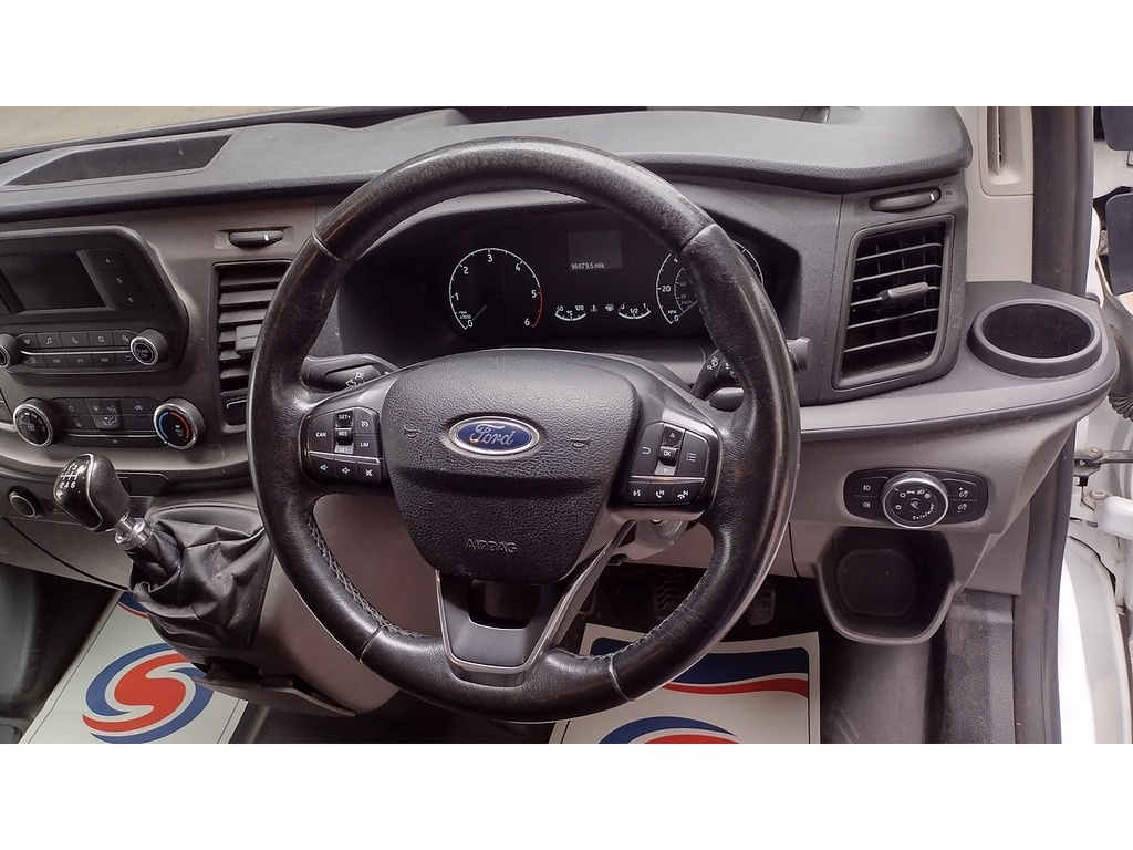 Ford Transit Custom 2.0 300 Ecoblue Trend Panel Van WP19AXG White #6