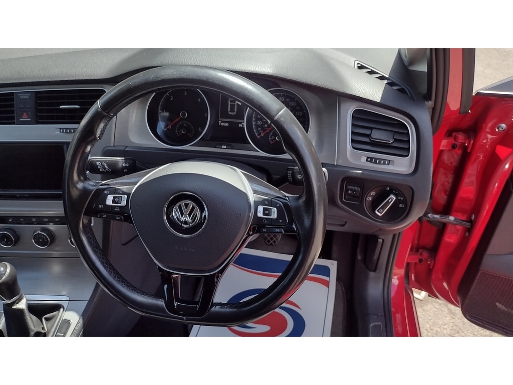 Volkswagen Golf Tdi Bluemotion Tech Match Edition C15CUM Red #6
