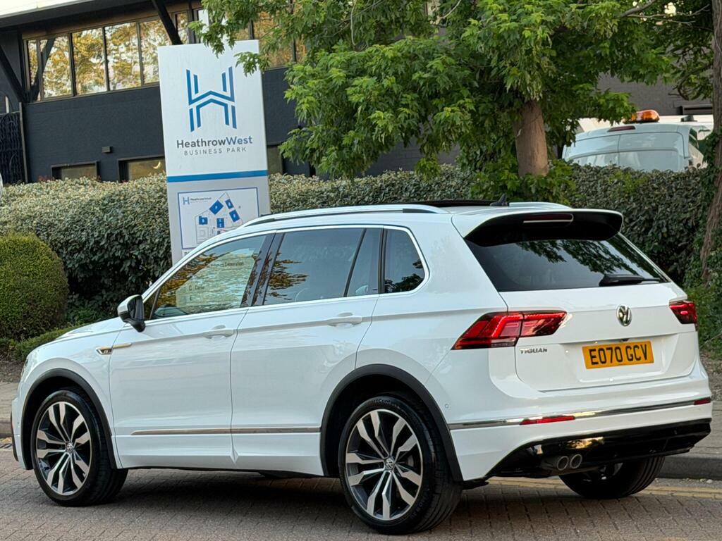 Volkswagen Tiguan 2.0 Tdi R-line Tech Dsg Euro 6 S S E070GCV White #5