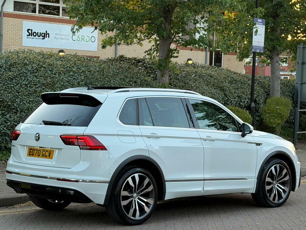 Volkswagen Tiguan 2.0 Tdi R-line Tech Dsg Euro 6 S S E070GCV White #3
