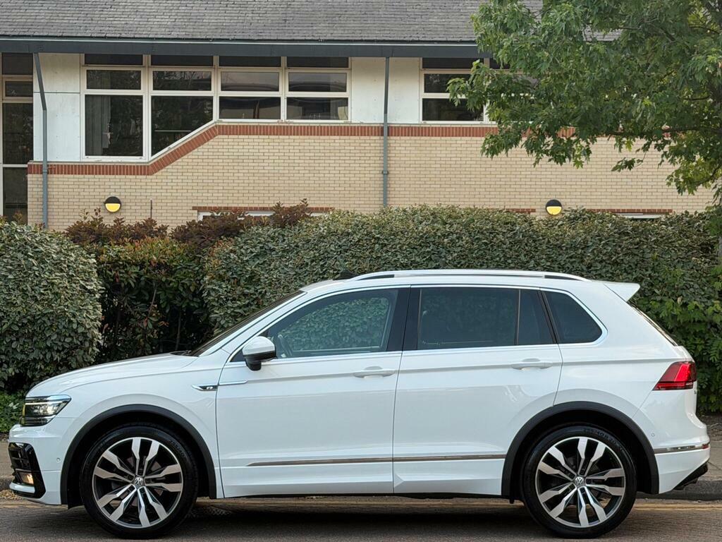 Volkswagen Tiguan 2.0 Tdi R-line Tech Dsg Euro 6 S S E070GCV White #6