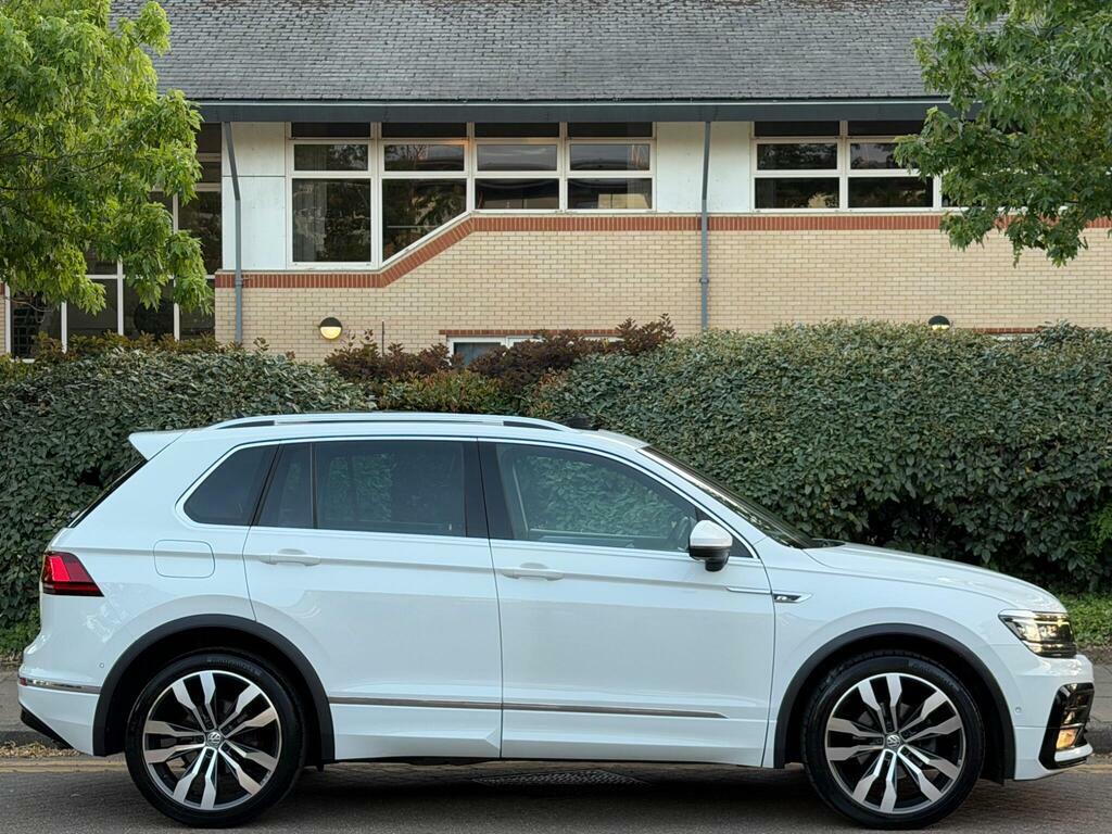 Volkswagen Tiguan 2.0 Tdi R-line Tech Dsg Euro 6 S S E070GCV White #2