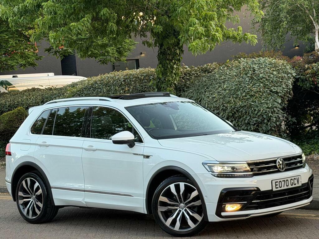 Volkswagen Tiguan 2.0 Tdi R-line Tech Dsg Euro 6 S S White