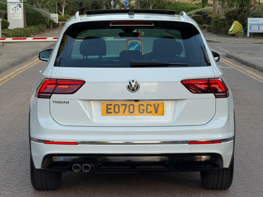 Volkswagen Tiguan 2.0 Tdi R-line Tech Dsg Euro 6 S S E070GCV White #4