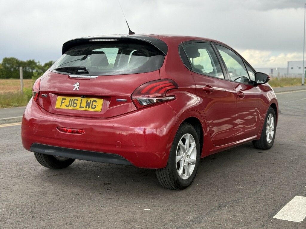 Peugeot 208 Hatchback 1.2 Puretech Active Etg Euro 6 Ss FJ16LWG Red #5