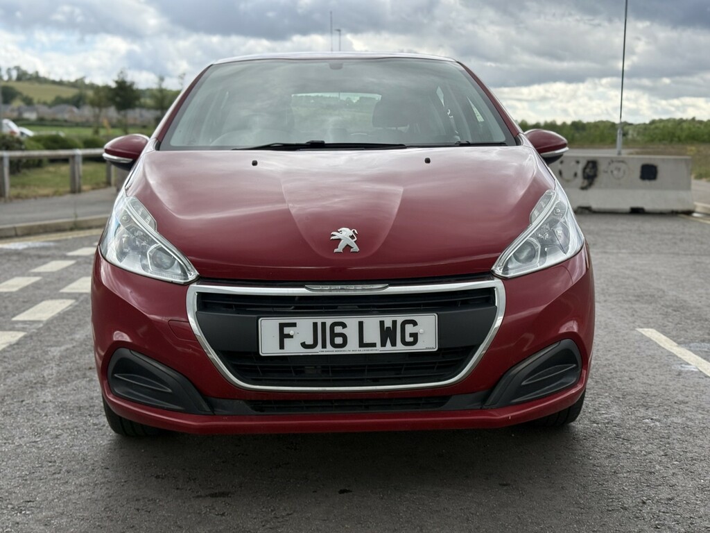 Peugeot 208 Hatchback 1.2 Puretech Active Etg Euro 6 Ss FJ16LWG Red #3