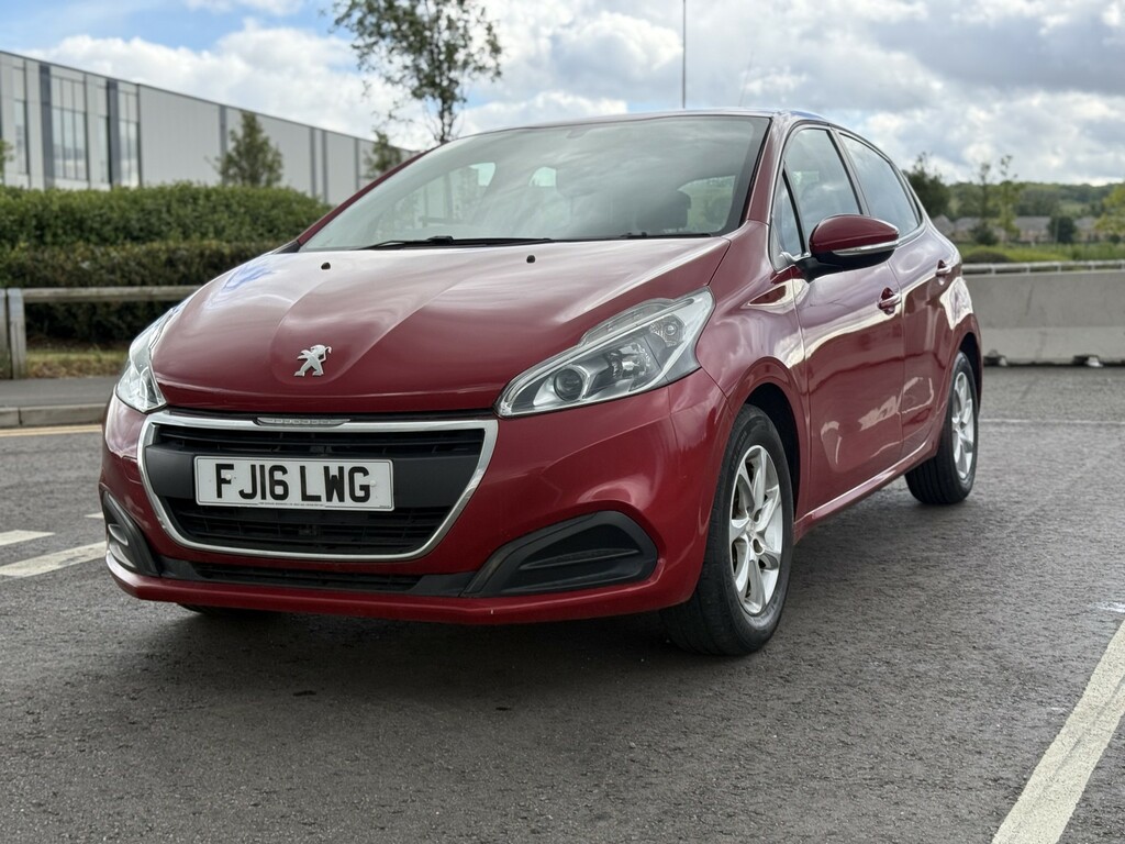 Peugeot 208 Hatchback 1.2 Puretech Active Etg Euro 6 Ss FJ16LWG Red #2