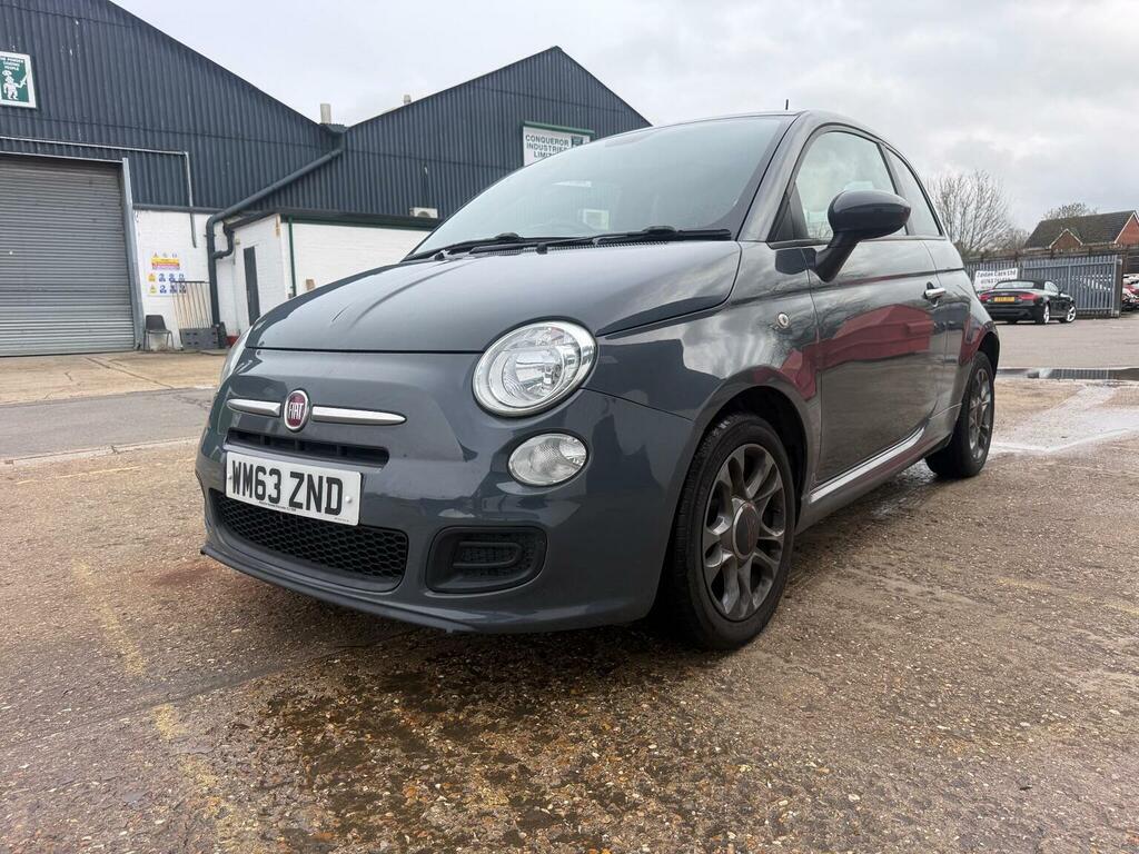 Fiat 500 Hatchback 1.2 S Euro 6 Ss 201463 WM63ZND Grey #4