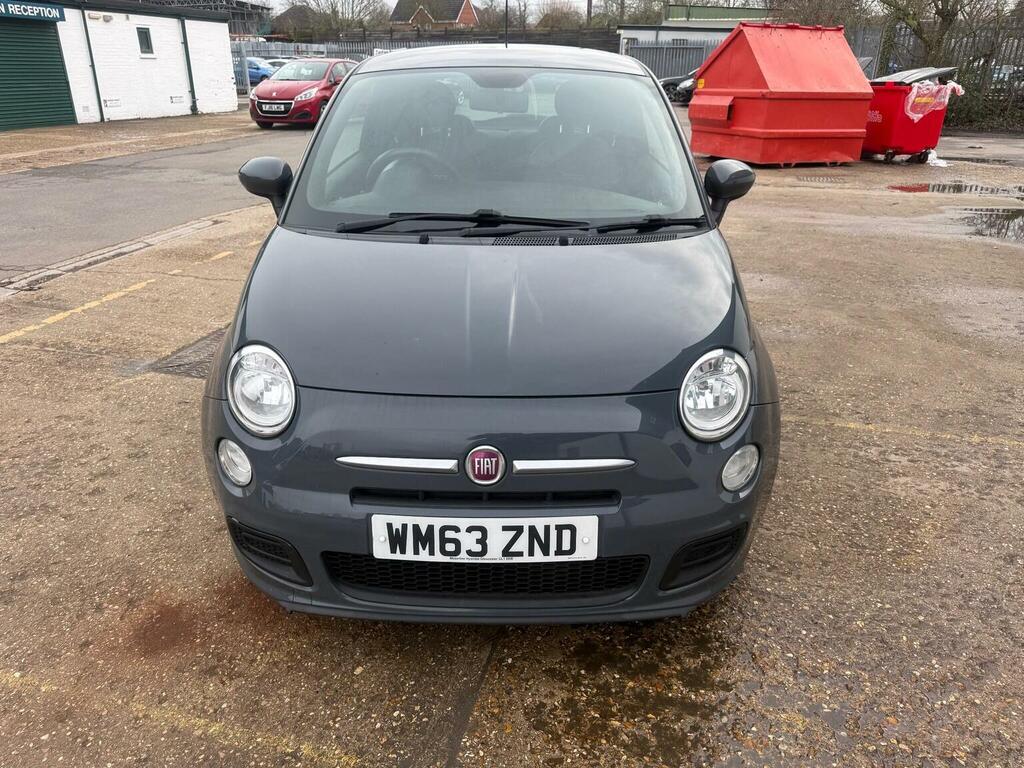 Fiat 500 Hatchback 1.2 S Euro 6 Ss 201463 WM63ZND Grey #2