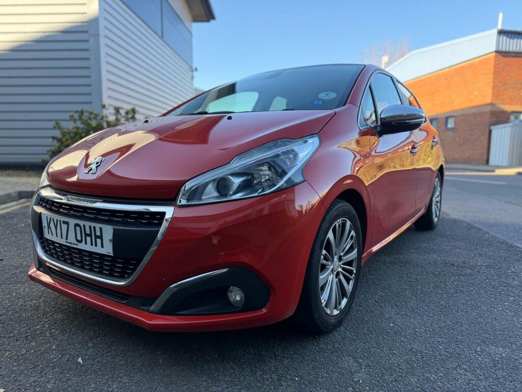 Peugeot 208 Hatchback 1.2 Puretech Allure Euro 6 201717 KY17OHH Orange #3