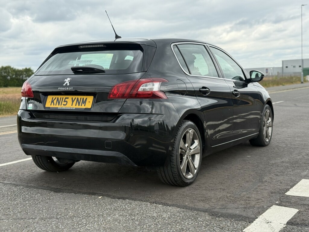 Peugeot 308 Hatchback 1.2 Puretech Allure 201515 KN15YNM Black #6