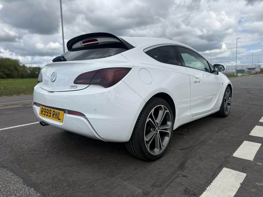 Vauxhall Astra GTC Coupe 1.4 I Turbo Limited Edition 201665 White #6