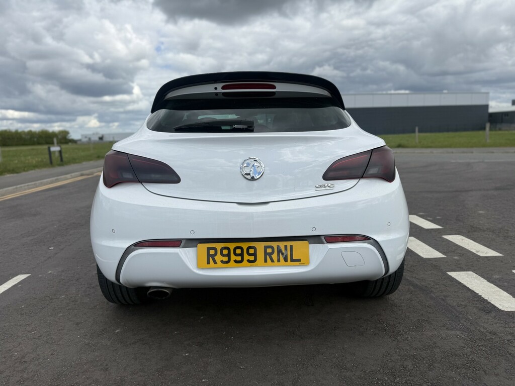 Vauxhall Astra GTC Coupe 1.4 I Turbo Limited Edition 201665 White #5