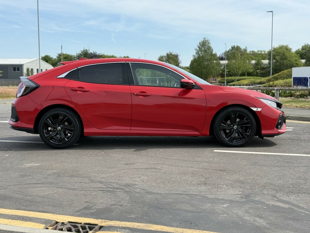 Honda Civic Hatchback 1.0 Vtec Turbo Sr 201868 BK68MOA Red #4