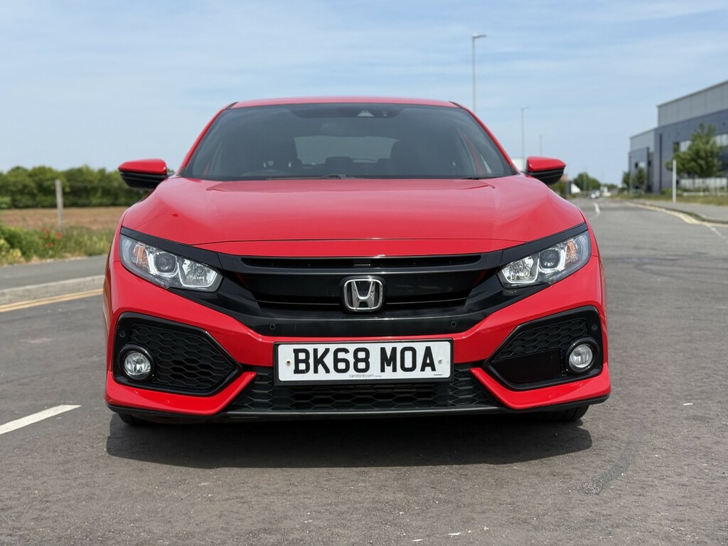 Honda Civic Hatchback 1.0 Vtec Turbo Sr 201868 BK68MOA Red #2