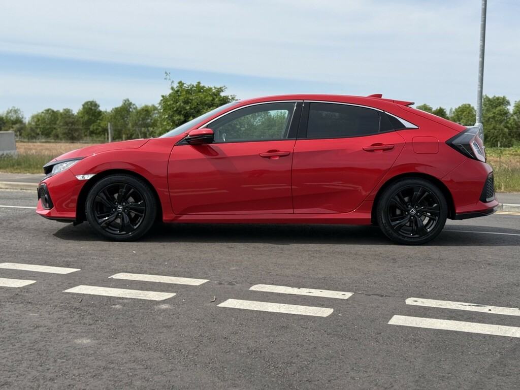 Honda Civic Hatchback 1.0 Vtec Turbo Sr 201868 BK68MOA Red #5