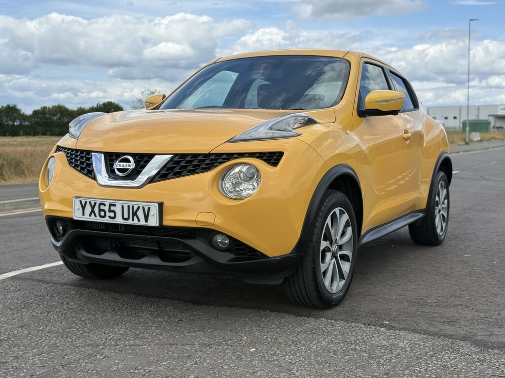 Nissan Juke Suv 1.5 Dci Tekna 2016 YX65UKV Yellow #4