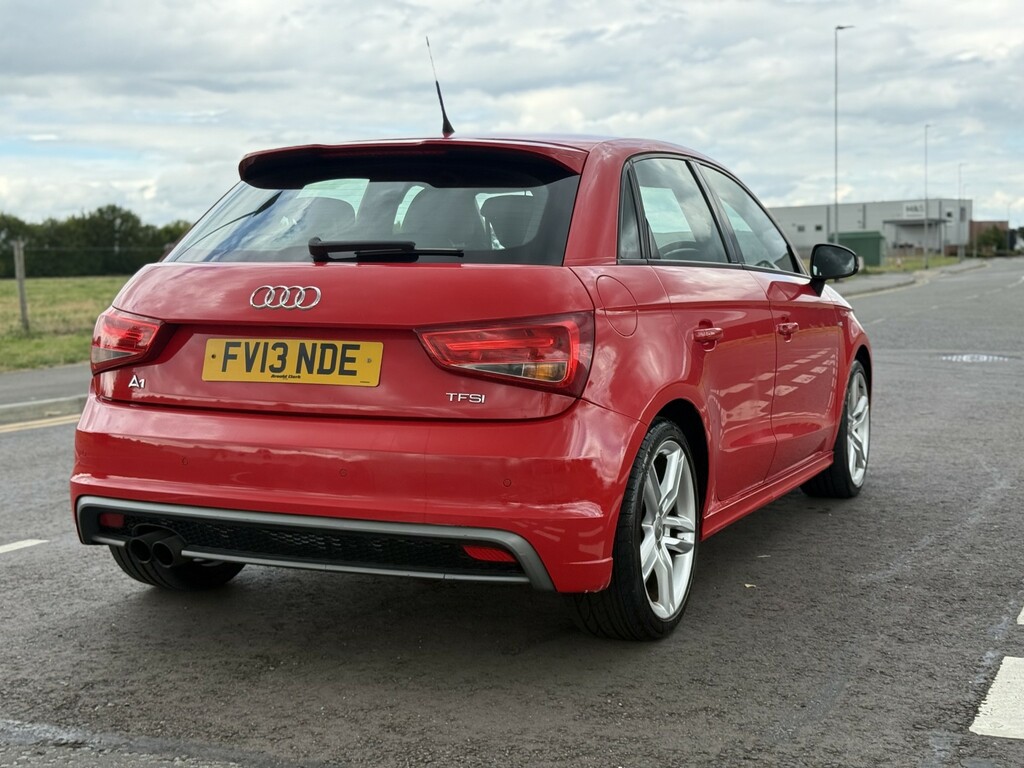 Audi A1 A1 S Line Tfsi Red #9