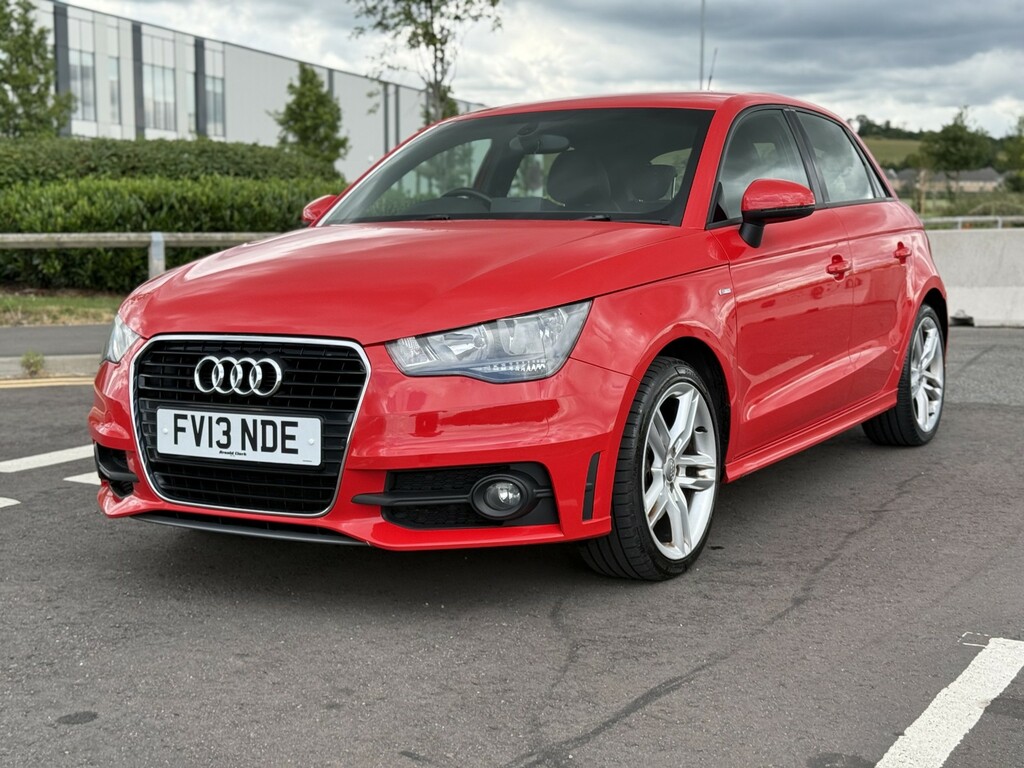 Audi A1 1.4 Tfsi S Line Sportback S Tronic Euro 5 Ss Red #3