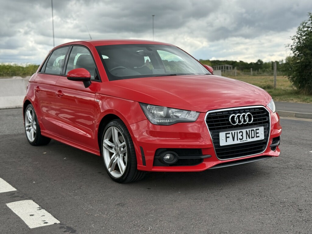 Audi A1 1.4 Tfsi S Line Sportback S Tronic Euro 5 Ss Red