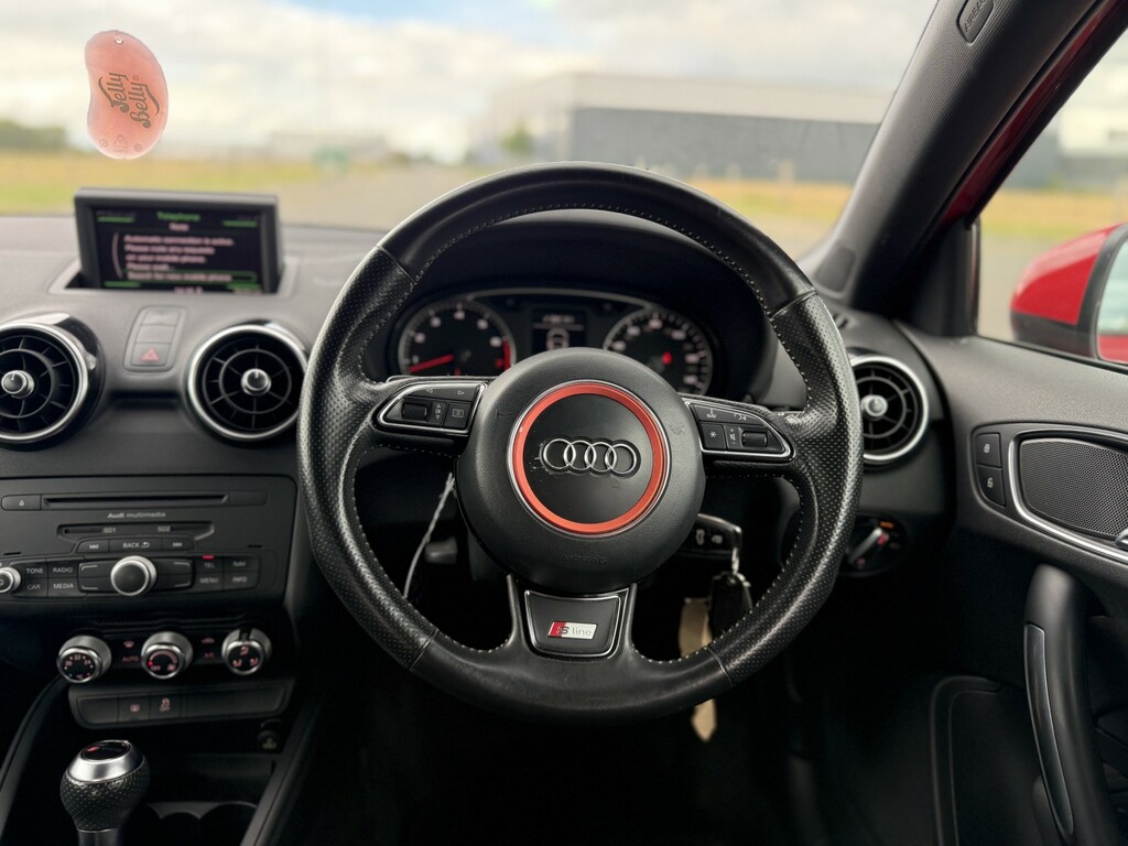 Audi A1 A1 S Line Tfsi Red #37