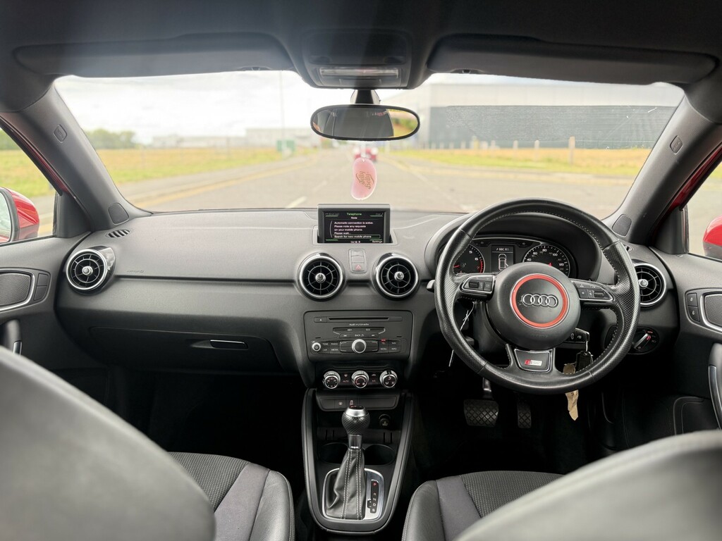 Audi A1 A1 S Line Tfsi Red #14