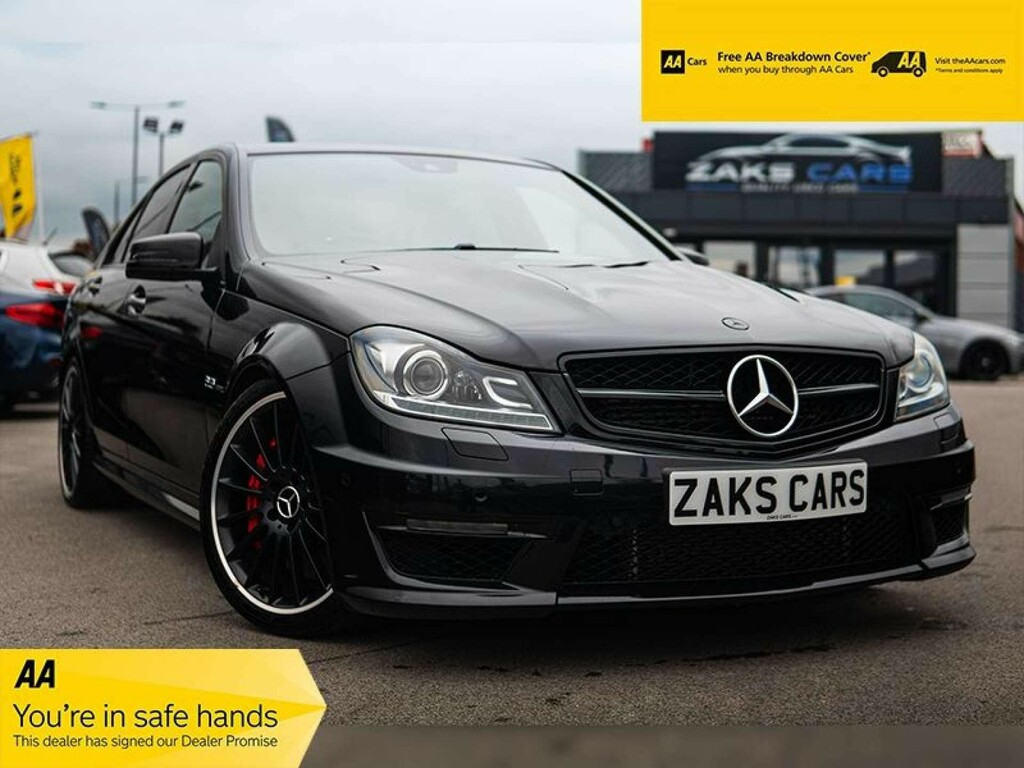 Mercedes-Benz C Class 6.2 Auto 4dr Black