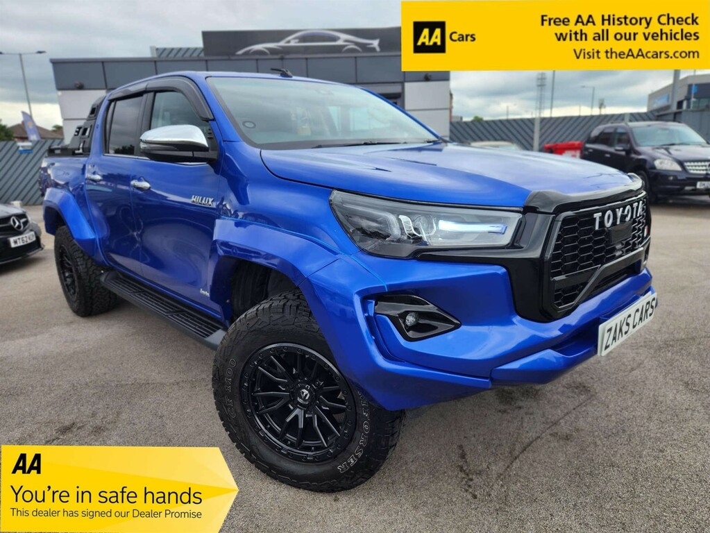 Toyota HILUX 2.4 D-4d Invincible Pickup Double Cab A Blue