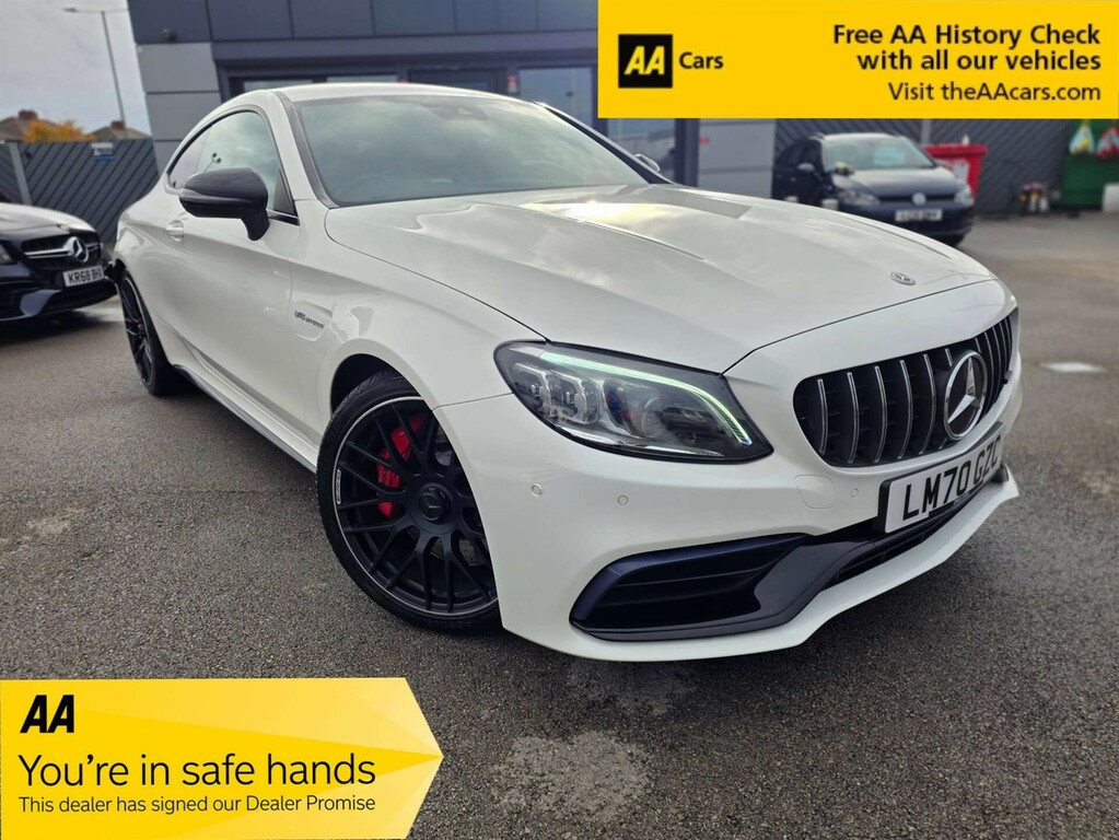 Mercedes-Benz C Class 4.0 Amg C 63 S White