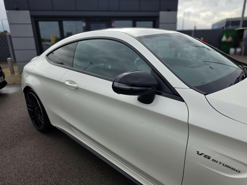Mercedes-Benz C Class 4.0 Amg C 63 S White #5