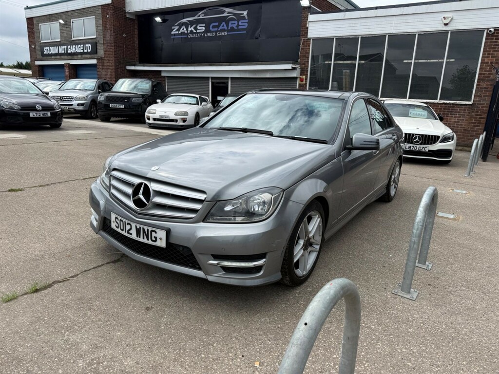 Mercedes-Benz C Class 2.1 Cdi Blueefficiency Amg Sport Euro 5 Ss SO12WNG Silver #3