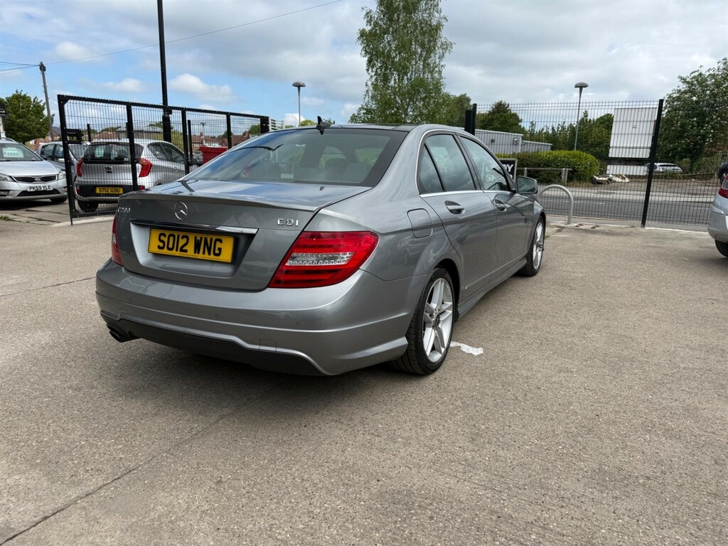 Mercedes-Benz C Class 2.1 Cdi Blueefficiency Amg Sport Euro 5 Ss SO12WNG Silver #6