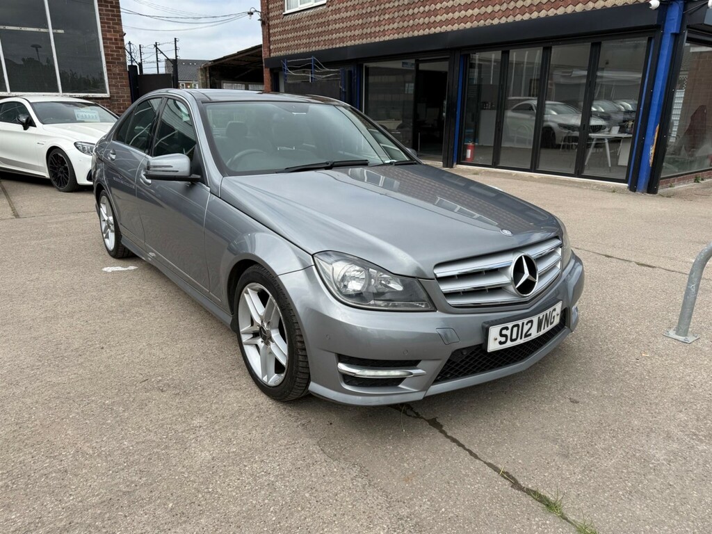 Mercedes-Benz C Class 2.1 Cdi Blueefficiency Amg Sport Euro 5 Ss Silver