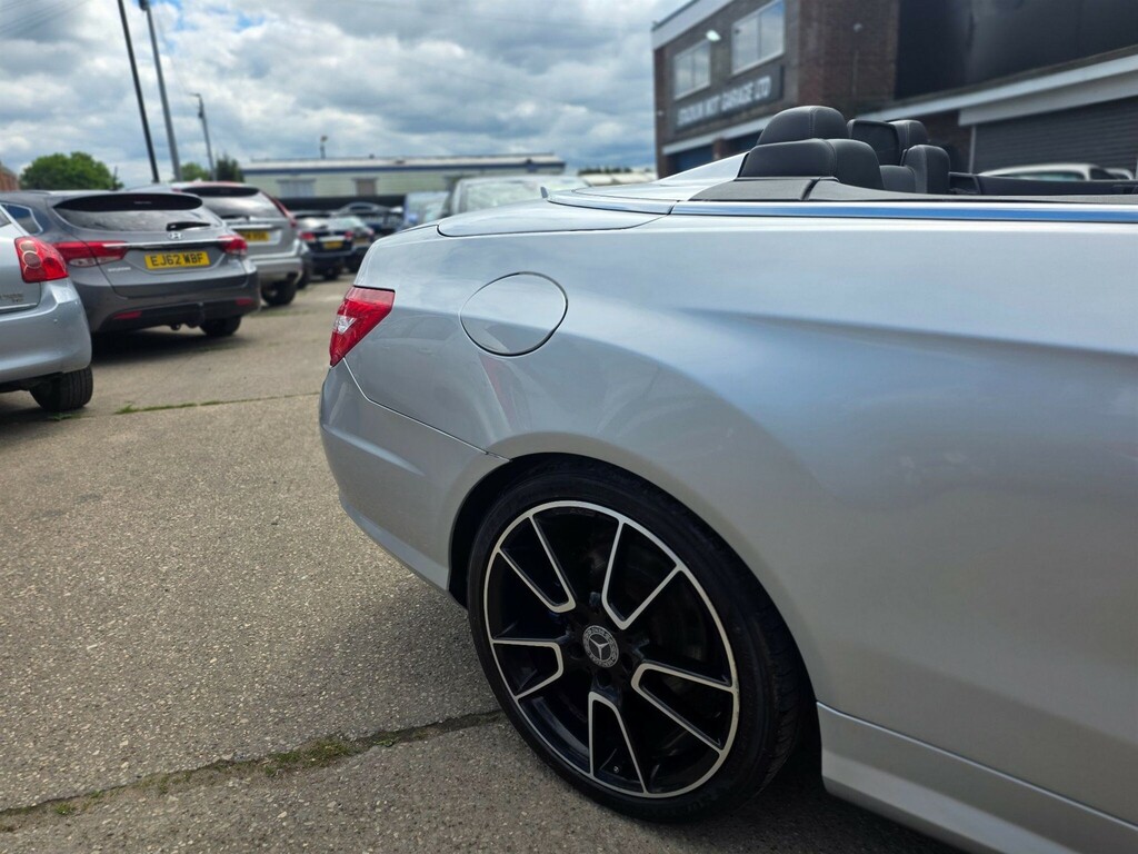 Mercedes-Benz E Class 2.1 Cdi Blueefficiency Sport Cabriolet G-tronic E MKZ665 Silver #4