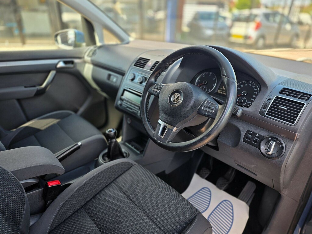 Volkswagen Touran 1.6 Tdi S Euro 5 Blue #5