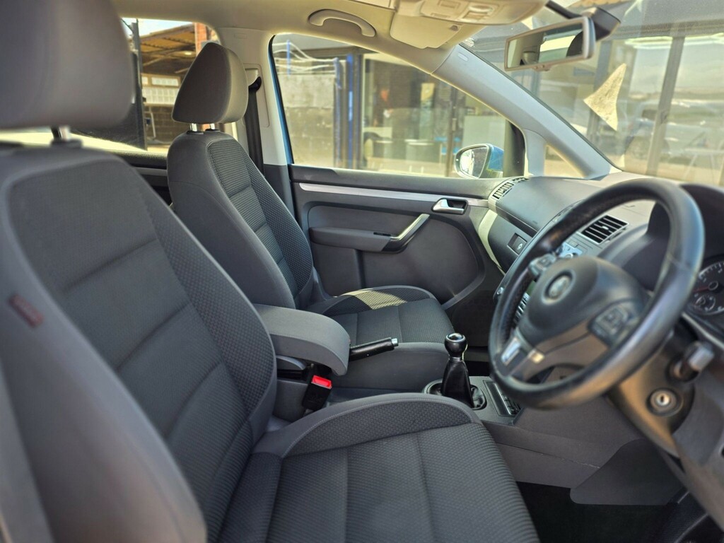 Volkswagen Touran 1.6 Tdi S Euro 5 Blue #6
