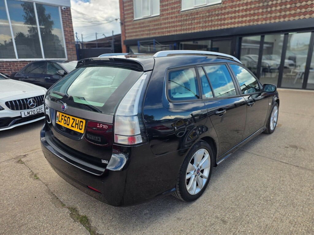 Saab 9-3 1.9 Tid Turbo Edition Sportwagon Euro 4 Black #6