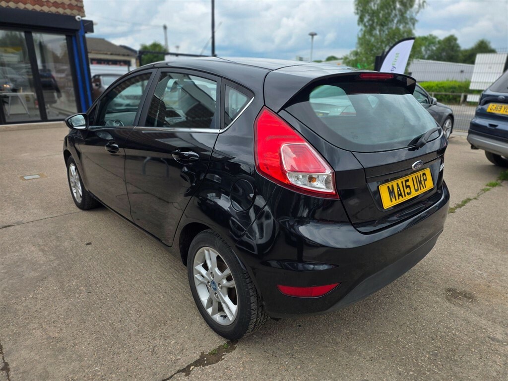 Ford Fiesta 1.25 Zetec Euro 5 MA15UKP Black #4