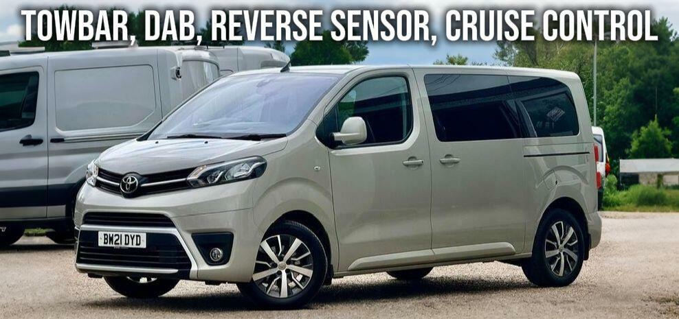 Toyota Proace Verso 2.0D Family Medium Mpv Mwb Euro 6 Ss Silver