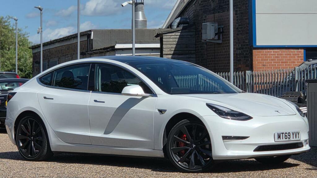 Tesla Model 3 Performance White #2