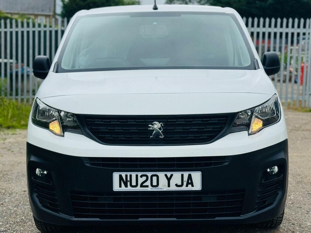 Peugeot Partner Panel Van 1.5 Bluehdi 1000 Professional Standard P White #5