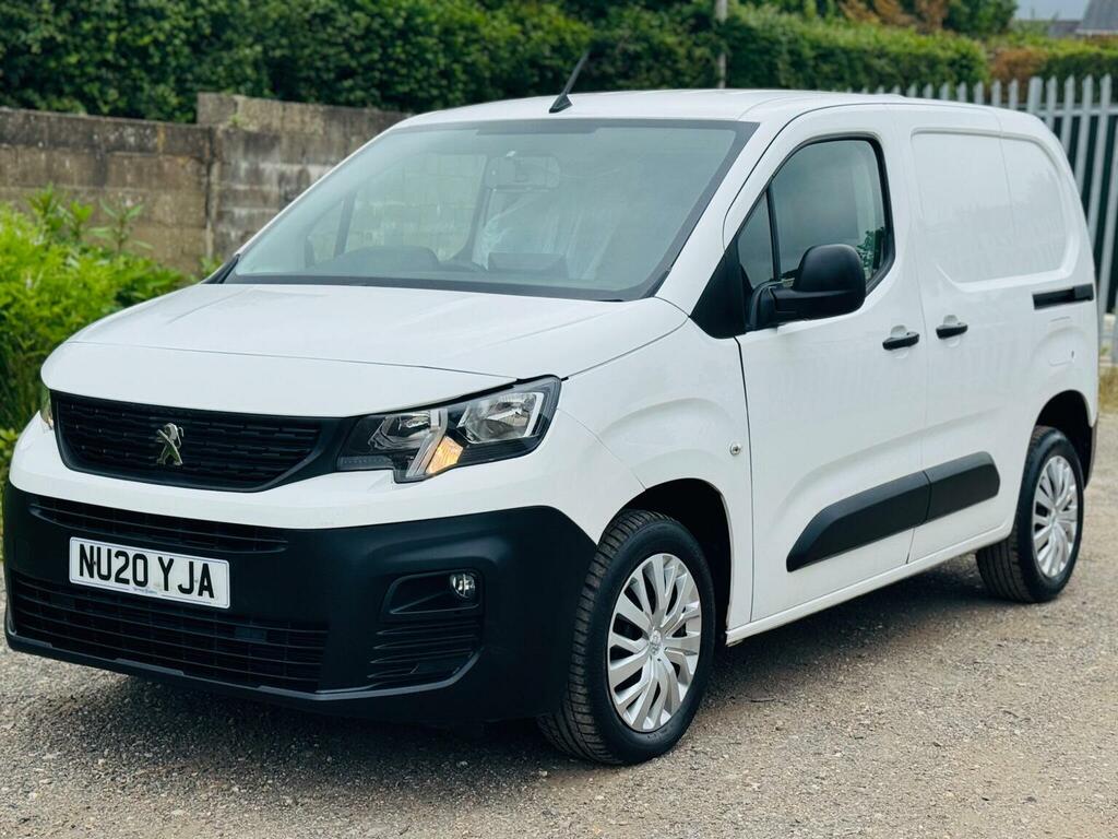 Peugeot Partner Panel Van 1.5 Bluehdi 1000 Professional Standard P White #3