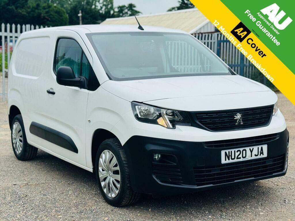 Peugeot Partner Panel Van 1.5 Bluehdi 1000 Professional Standard P White
