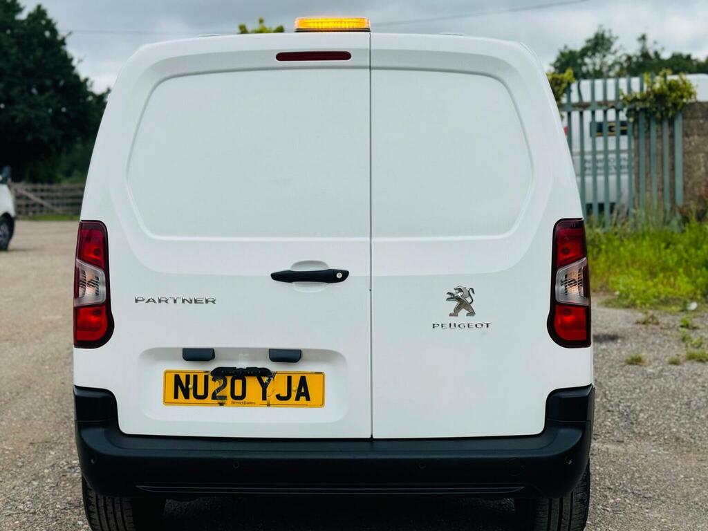 Peugeot Partner Panel Van 1.5 Bluehdi 1000 Professional Standard P White #6