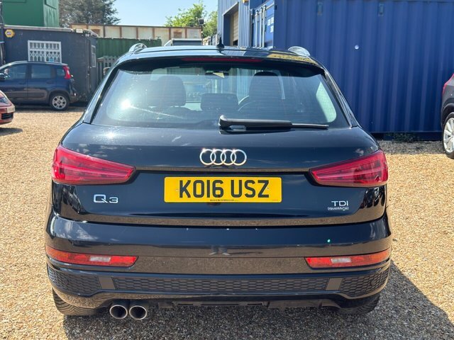 Audi Q3 2.0 Tdi S Line Suv S Tronic Quattro Eur KO16USZ Black #6