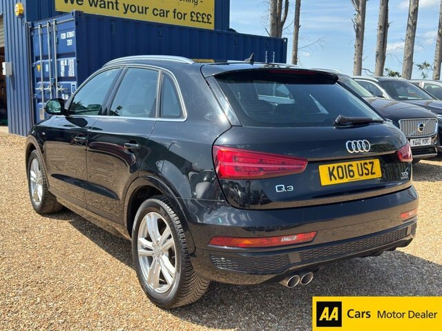 Audi Q3 2.0 Tdi S Line Suv S Tronic Quattro Eur KO16USZ Black #4