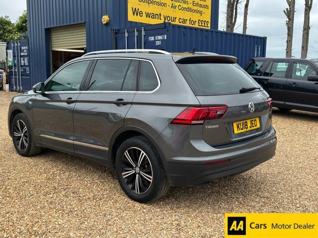 Volkswagen Tiguan 2.0 Tdi Se Navigation Suv Dsg Euro 6 S KU18JEO Grey #4