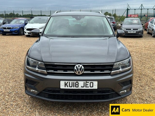 Volkswagen Tiguan 2.0 Tdi Se Navigation Suv Dsg Euro 6 S KU18JEO Grey #2