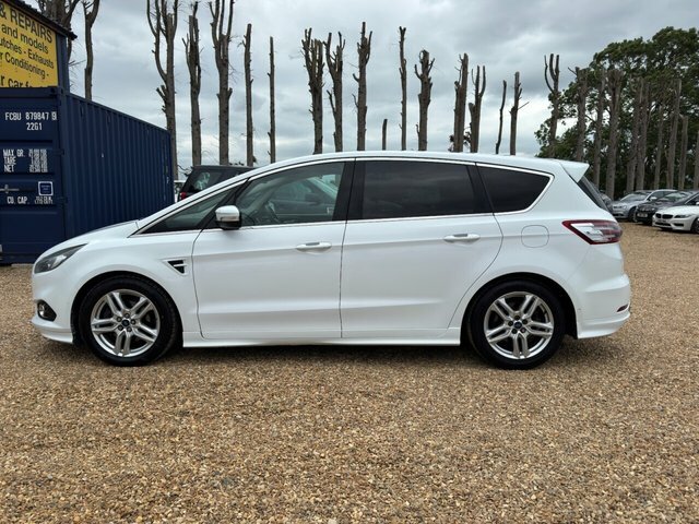 Ford S-Max 2.0 Tdci Titanium Sport Mpv Powershift White #5